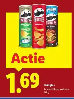 Lidl Pringles aanbieding