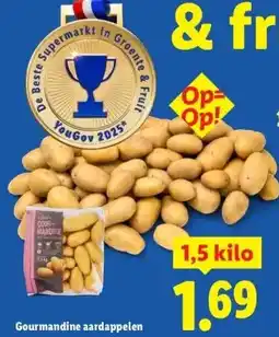 Lidl Gourmandine aardappelen aanbieding