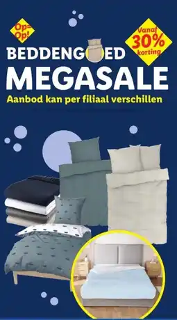 Lidl BEDDENGOED aanbieding