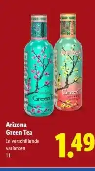 Lidl Arizona Green Tea aanbieding