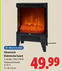 Lidl Silvercrest Elektrische haard aanbieding