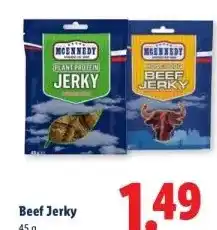 Lidl Beef Jerky aanbieding