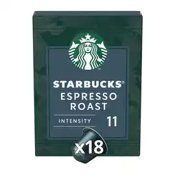 Koffievoordeel.nl Starbucks Espresso Dark Roast - 18 koffiecups aanbieding