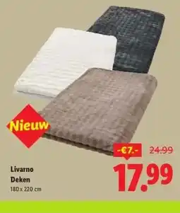 Lidl Livarno Deken aanbieding