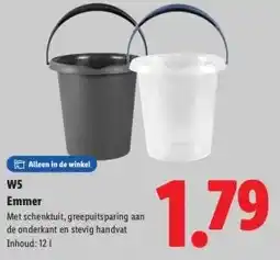 Lidl W5 Emmer aanbieding