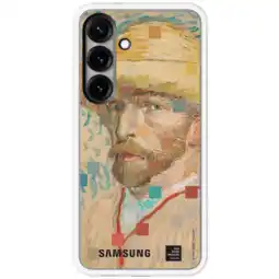 MediaMarkt Samsung Flips Gezicht Van Gogh Telefoonhoesje Voor Samsung Galaxy S25 Bruin aanbieding