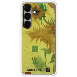 MediaMarkt Samsung Flip Bloem Van Gogh Telefoonhoesje Voor Samsung Galaxy S25 Geel aanbieding