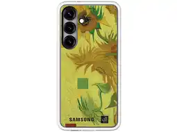 MediaMarkt Samsung Flip Bloem Van Gogh Telefoonhoesje Voor Samsung Galaxy S25 Geel aanbieding