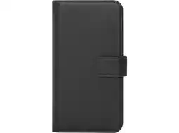 MediaMarkt Caseuals Genuine Leather Wallet Bookcase Telefoonhoesje Voor Samsung Galaxy S24 Ultra Zwart aanbieding