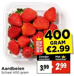 Vomar Voordeelmarkt Aardbeien aanbieding