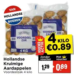 Vomar Voordeelmarkt Hollandse Kruimige Aardappelen aanbieding