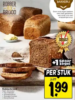 Vomar Voordeelmarkt Robberbrood aanbieding