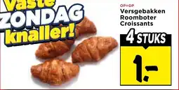 Vomar Voordeelmarkt Versgebakken Roomboter Croissants aanbieding