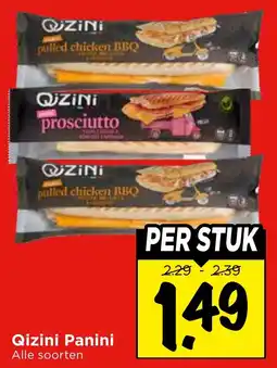Vomar Voordeelmarkt Qizini Panini aanbieding
