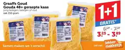 Coop Graaffs Goud Gouda 48+ geraspte kaas aanbieding