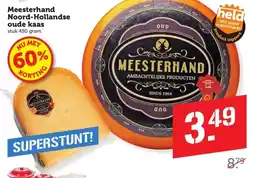 Coop Meesterhand Noord-Hollandse oude kaas aanbieding