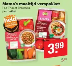 Coop Mama's maaltijd verspakket aanbieding
