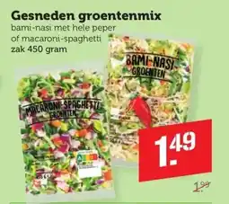Coop Gesneden groentenmix aanbieding