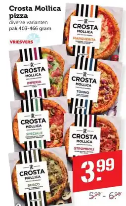 Coop Crosta Mollica pizza aanbieding