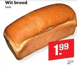 Coop Wit brood aanbieding