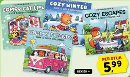 Boekenvoordeel Coloring Book Cafe aanbieding
