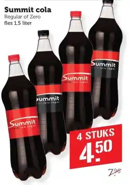 Coop Summit cola aanbieding