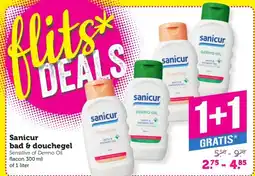 Coop Sanicur bad & douchegel aanbieding