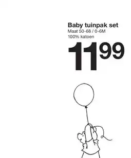 Zeeman Baby tuinpak set aanbieding