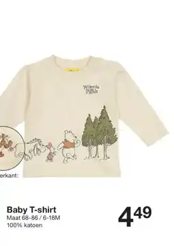 Zeeman Baby T-shirt aanbieding