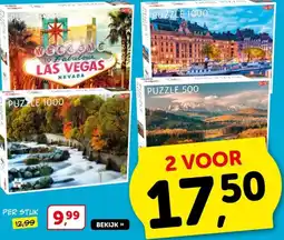 Boekenvoordeel Legpuzzels aanbieding