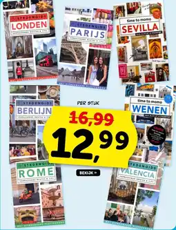 Boekenvoordeel Stedentrips aanbieding