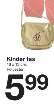 Zeeman Kinder tas aanbieding