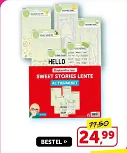 Boekenvoordeel Sweet stories lente actiepakket aanbieding