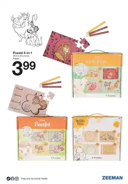 Zeeman Puzzel aanbieding