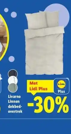 Lidl Livarno dekbed- overtrek aanbieding