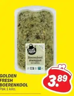 Dekamarkt GOLDEN FRESH BOERENKOOL aanbieding