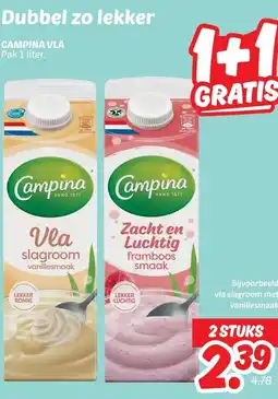 Dekamarkt CAMPINA VLA aanbieding