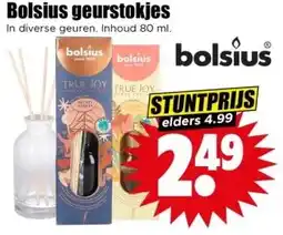 Dirk Bolsius geurstokjes aanbieding