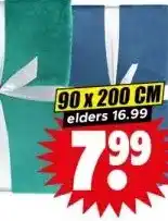 Dirk Fleece hoeslaken aanbieding