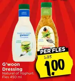 Vomar Voordeelmarkt G'woon Dressing aanbieding