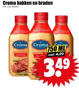 Dirk Croma bakken en braden aanbieding