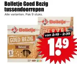 Dirk Bolletje Goed Bezig tussendoorrepen aanbieding