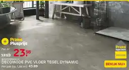 Praxis DECOMODE PVC VLOER TEGEL DYNAMIC aanbieding