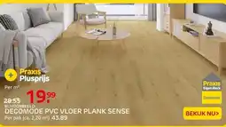 Praxis DECOMODE PVC VLOER PLANK SENSE aanbieding