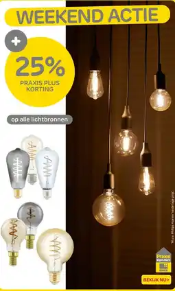 Praxis op alle lichtbronnen aanbieding