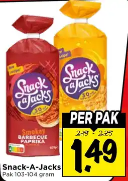 Vomar Voordeelmarkt Snack A Jacks aanbieding