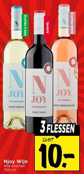 Vomar Voordeelmarkt Njoy Wijn aanbieding