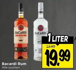 Vomar Voordeelmarkt Bacardi Rum aanbieding