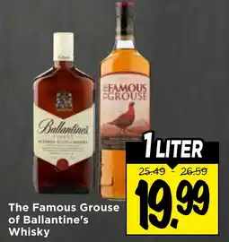 Vomar Voordeelmarkt The Famous Grouse of Ballantine's Whisky aanbieding