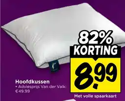 Vomar Voordeelmarkt Hoofdkussen aanbieding